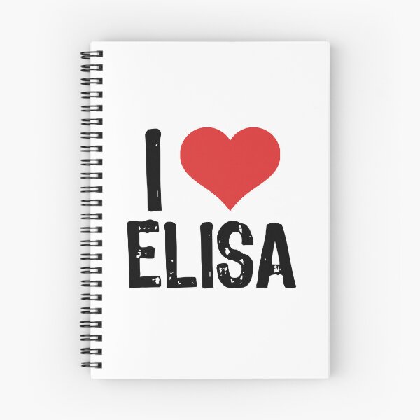 Item preview, I Love Elisa designed and sold by The "I Love Everything" Shop.