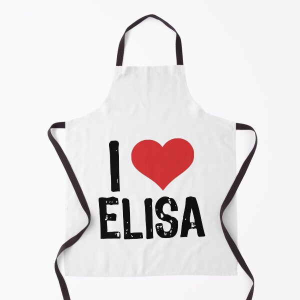 Item preview, I Love Elisa designed and sold by The "I Love Everything" Shop.