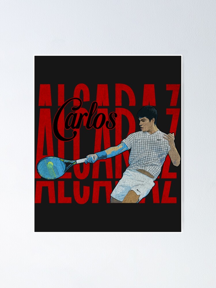 "Carlos Alcaraz " Poster by TheMaestheticsw | Redbubble