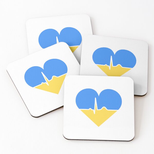 Item preview, Ukraine flag - Heart - Proud Ukrainian designed and sold by AlexNik.