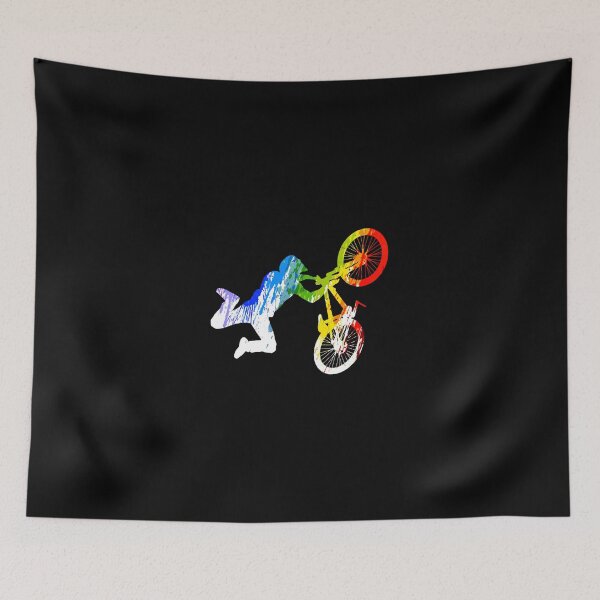 Item preview, BMX bikers colorful designed and sold by Smoking_Animals .