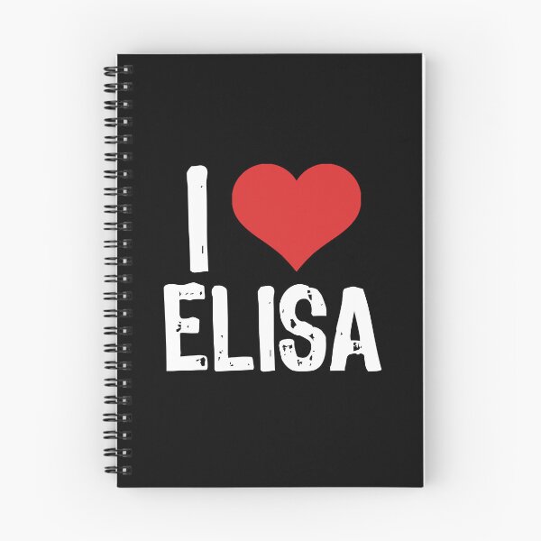 Item preview, I Love Elisa designed and sold by The "I Love Everything" Shop.