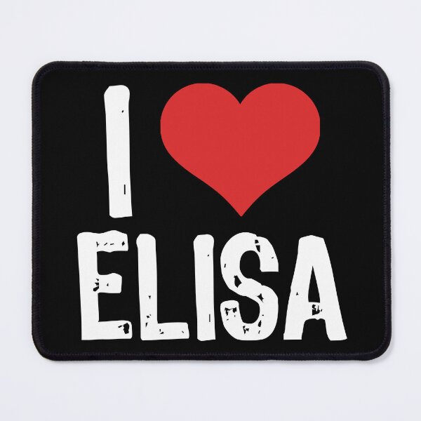 Item preview, I Love Elisa designed and sold by The "I Love Everything" Shop.