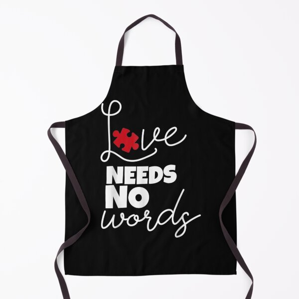 Item preview, Love Needs No Words Autism Awareness Shirt Dad Teacher Mom designed and sold by Cansellerma.