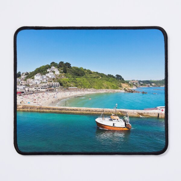 Item preview, Looe Beach And Banjo Pier Cornwall designed and sold by Terri Waters Photography & Design.