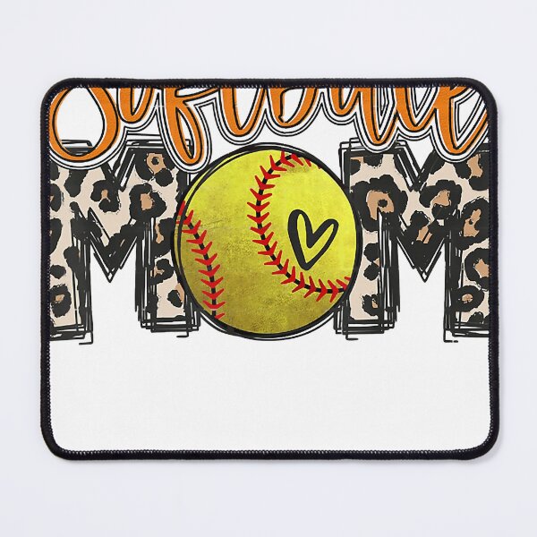 Item preview, Softball Mom Leopard Baseball Mom Mother's Day designed and sold by SethFrancis37.