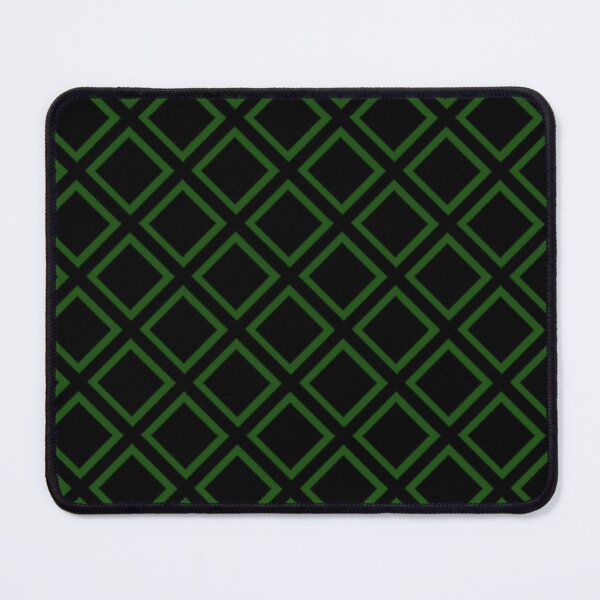 Item preview, Green diamond shapes on black designed and sold by tetibright.