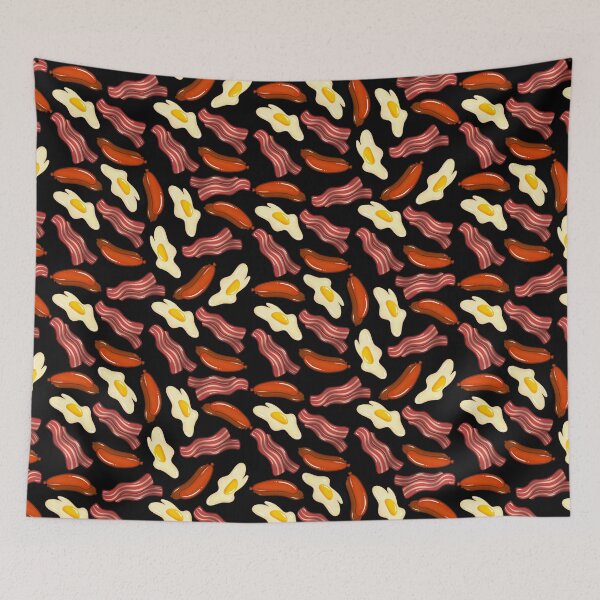 Item preview, Fry Up Breakfast: Bacon, Eggs & Sausage  designed and sold by SketchWithBex.