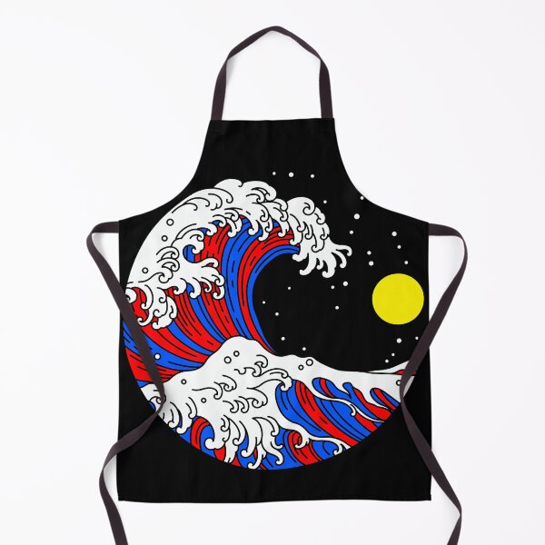 Item preview, Circular Japanese Wave Polyamorous. Polyamory Pride designed and sold by Subtle Pride Shop.