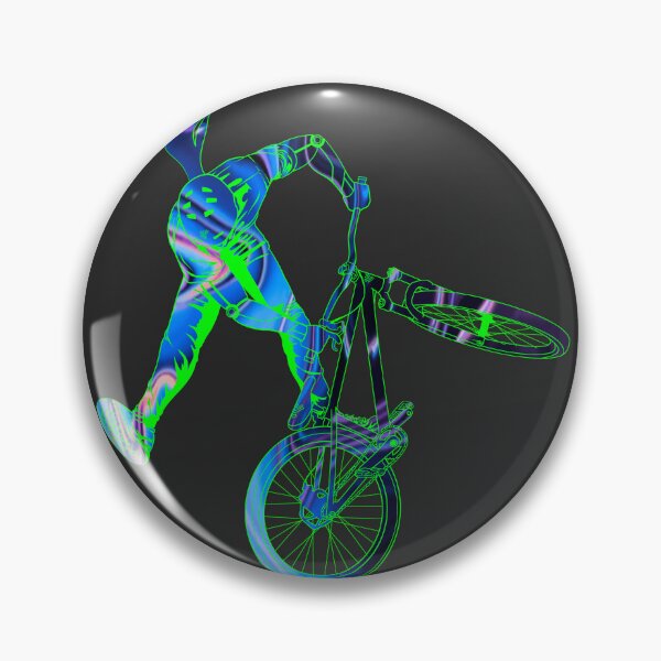 Item preview, Slopestyle biking in marble designed and sold by artOfCal013.