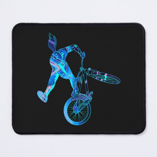 Item preview, Slopestyle biking in blue marble designed and sold by artOfCal013.