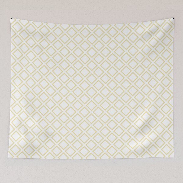 Item preview, Brown diamond shapes on white designed and sold by tetibright.