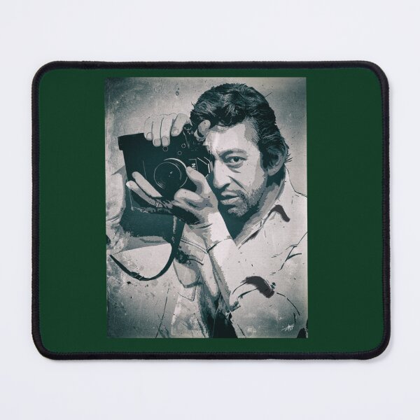 Item preview, Portrait d_art numérique de Serge Gainsbourg classique designed and sold by ComingHomeStore.