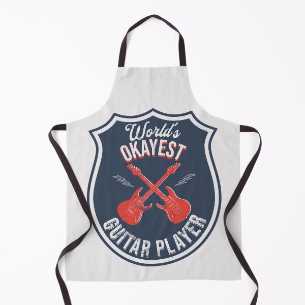 Item preview, World's Okayest Guitar Player Crest designed and sold by bloody-L.