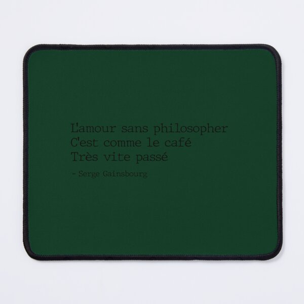 Item preview, Serge Gainsbourg - citation  classique    designed and sold by ComingHomeStore.