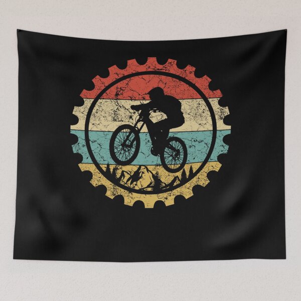 Item preview, Mountain Biking Gear Retro Vintage Gift MTB Bicycle Bike Rider designed and sold by Rosa1202Shop.