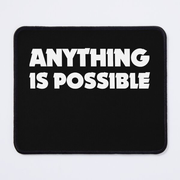 Item preview, Anything is possible motivational quote designed and sold by hamzab7.