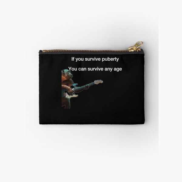Item preview, If you survive puberty, you can survive any age Premium designed and sold by LisaGerritsen.