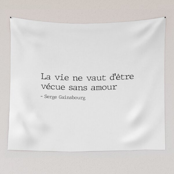 Item preview, Serge Gainsbourg - citation  classique  designed and sold by ComingHomeStore.