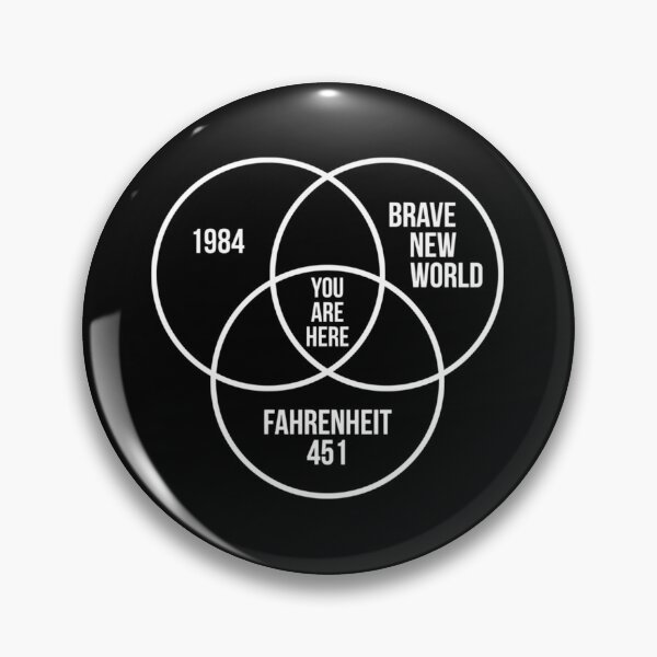 Item preview, 1984 Brave New World Fahrenheit 451 Conspiracy Essential . designed and sold by dericoyotelg.