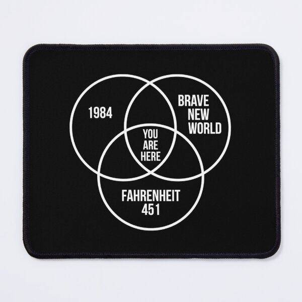 Item preview, 1984 Brave New World Fahrenheit 451 Conspiracy Essential . designed and sold by dericoyotelg.
