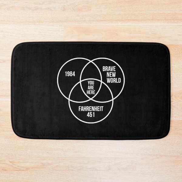 Item preview, 1984 Brave New World Fahrenheit 451 Conspiracy Essential . designed and sold by dericoyotelg.