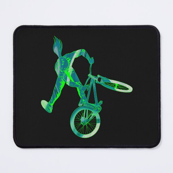 Item preview, Slopestyle biking in marble green color designed and sold by artOfCal013.
