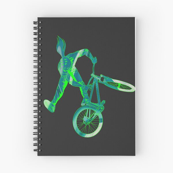 Item preview, Slopestyle biking in marble green color designed and sold by artOfCal013.