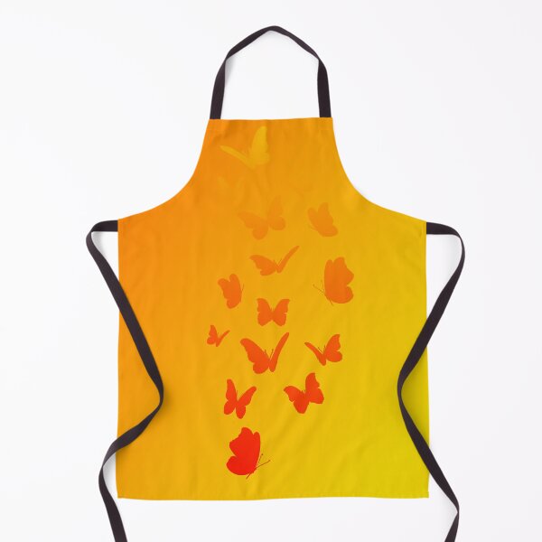 Item preview, Orange sunrise butterflies design  designed and sold by MystixJack.