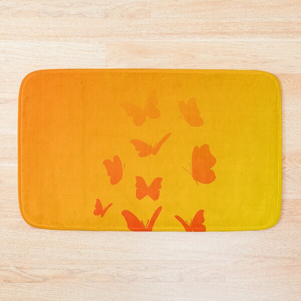 Item preview, Orange sunrise butterflies design  designed and sold by MystixJack.