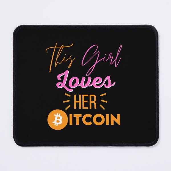 Item preview, This Girl Loves her Bitcoin designed and sold by WaguinhoTex.