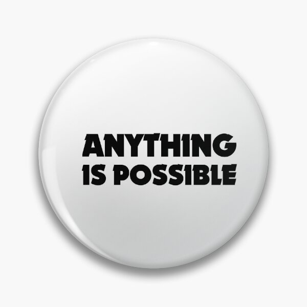 Item preview, Copy of Anything is possible motivational quote designed and sold by hamzab7.