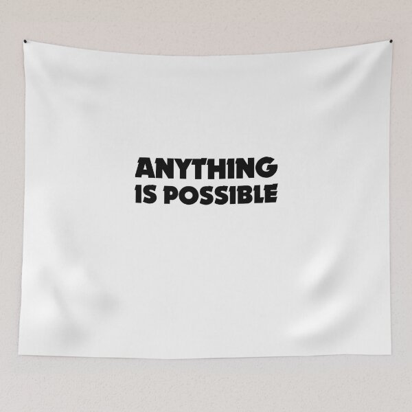 Item preview, Copy of Anything is possible motivational quote designed and sold by hamzab7.