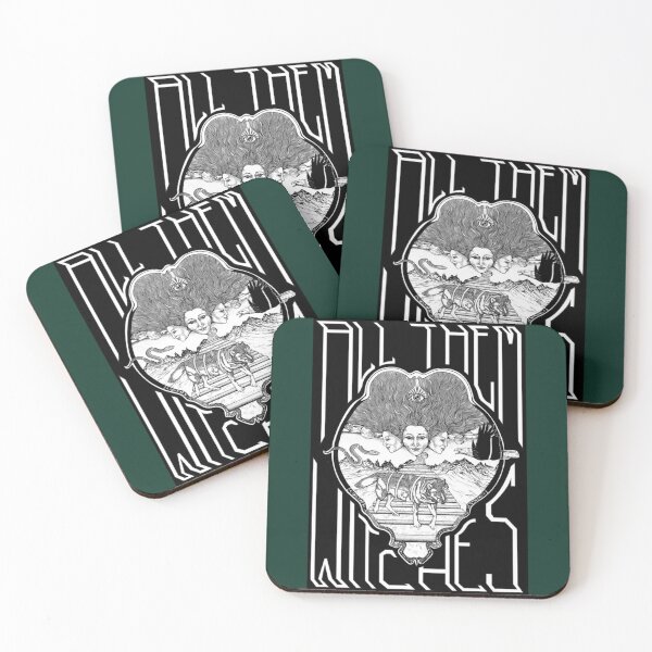 Item preview, All them witches  ATW black and white   .   designed and sold by TiffyArtssy.