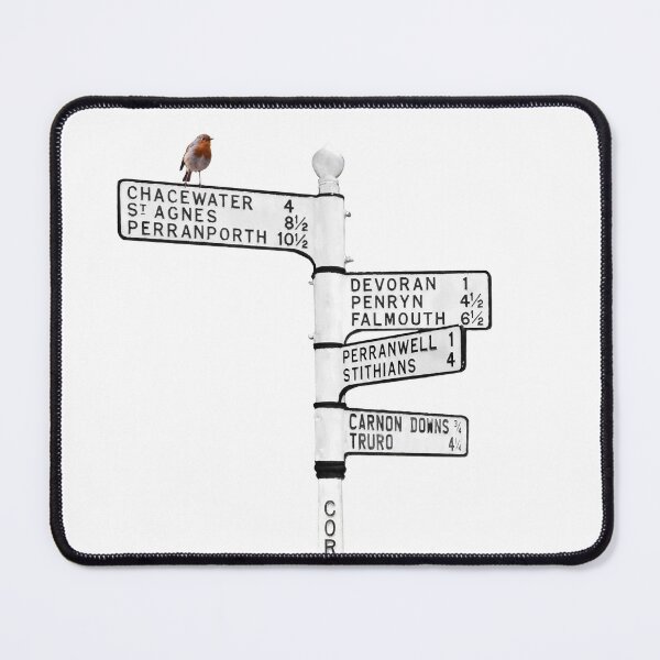 Item preview, Cornish Signpost Chasewater Devoran Old Carnon Hill designed and sold by Terri Waters Photography & Design.