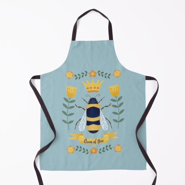 Item preview, Queen of Bees Tarot Card - Crown - Flowers Queen Bee Greeting Card designed and sold by OstarasAttic.
