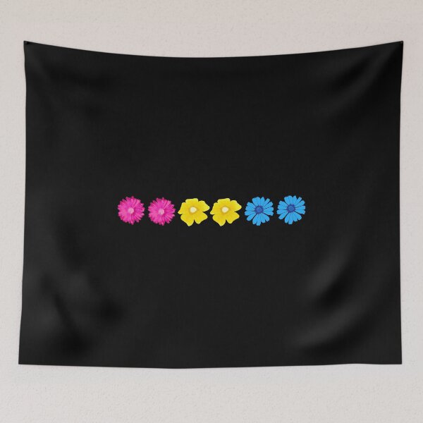 Item preview, Boho Pastel Flowers Pan. Pansexual Pride designed and sold by Subtle Pride Shop.
