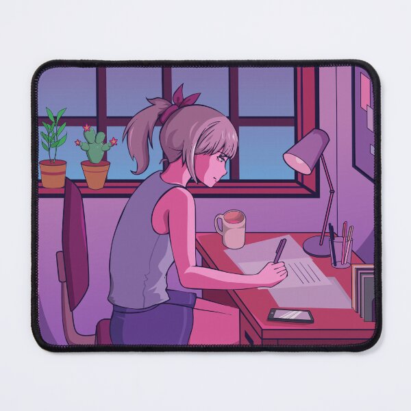Item preview, Cute anime girl Japanese style student designed and sold by streetMugs.