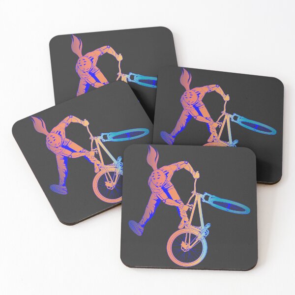 Item preview, Slopestyle biking in summer multicolor designed and sold by artOfCal013.
