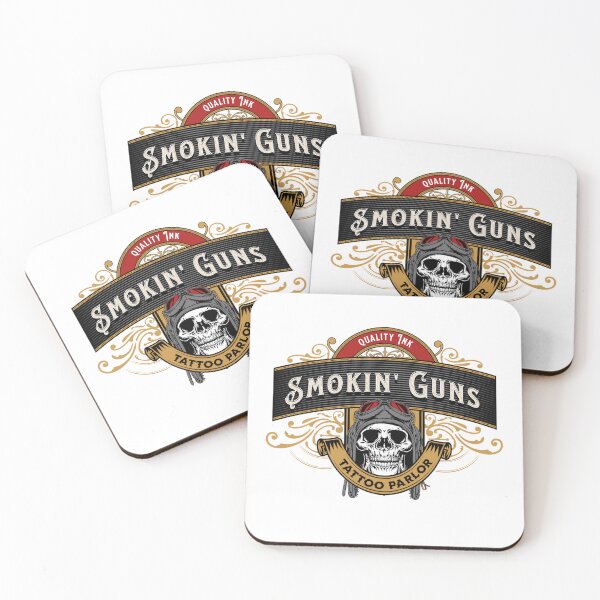 Item preview, Smoking Guns Tattoo designed and sold by CattlettArt.