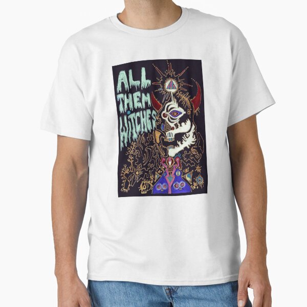 All them witches ATW colorful skull design Classic T-Shirt