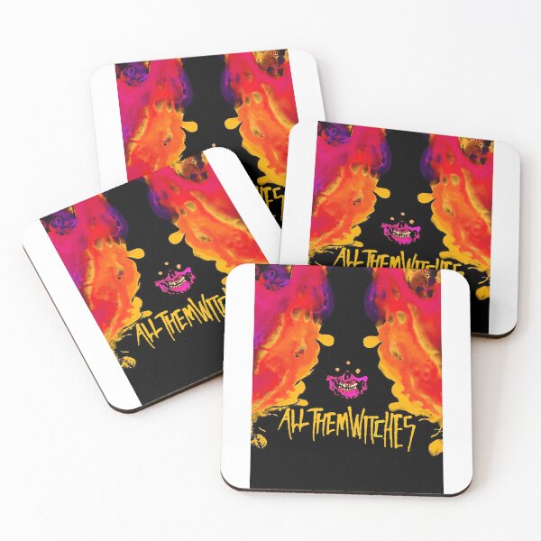 Item preview, All them witches ATW colourful skull      designed and sold by TiffyArtssy.