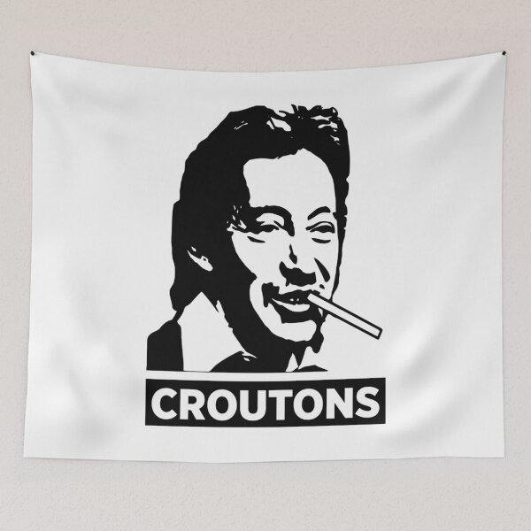 Item preview, Serge Gainsbourg - CROUTONS  classique designed and sold by ComingHomeStore.