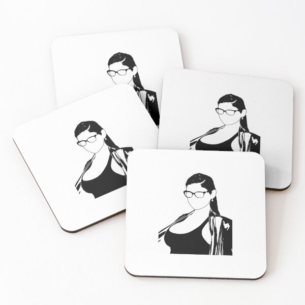 Artikelvorschau, Musik-Retro-Porträt Mia Khalifa und weiße Geschenke Musik-Fans entworfen und verkauft von WilfridBoehm.