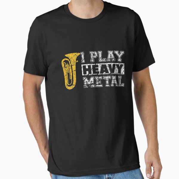 Item preview, I Play Heavy Metal Funny Tuba designed and sold by ibarrbeat.