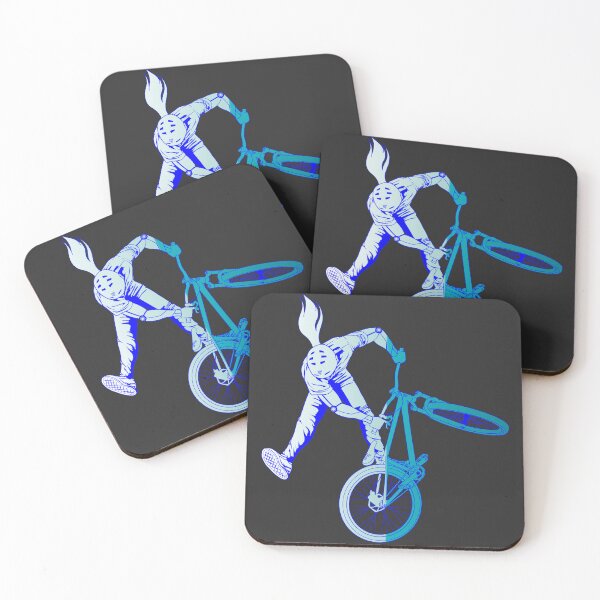 Item preview, Slopestyle biking in blue water horizon color designed and sold by artOfCal013.