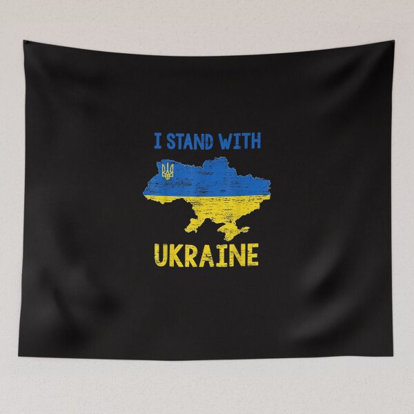 Item preview, Support Ukraine Ukrainian Flag - I Stand With Ukraine designed and sold by LauraNeyJr.
