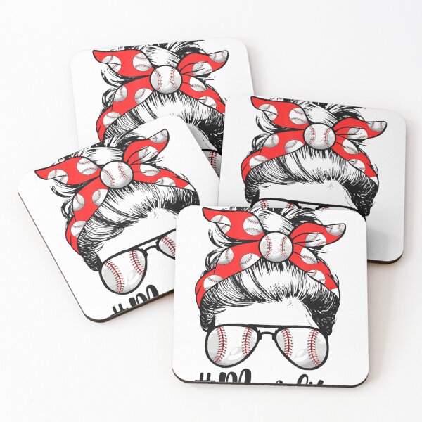 Item preview, Messy Bun Baseball Mom Baseball Lover Mothers Day  designed and sold by SethFrancis37.