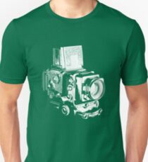 Medium Format Camera (White) Unisex T-Shirt