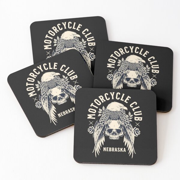 Item preview, Motorcycle Club Nebraska designed and sold by CattlettArt.